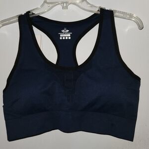 NWT Heathyoga Sports Bra Blue Black XXXL High Impact